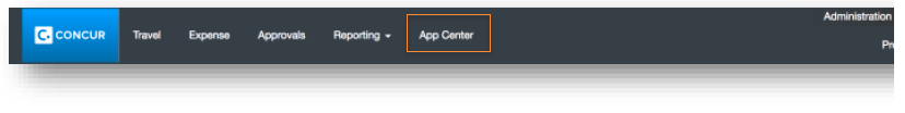 SAP Concur App Center启用了图像