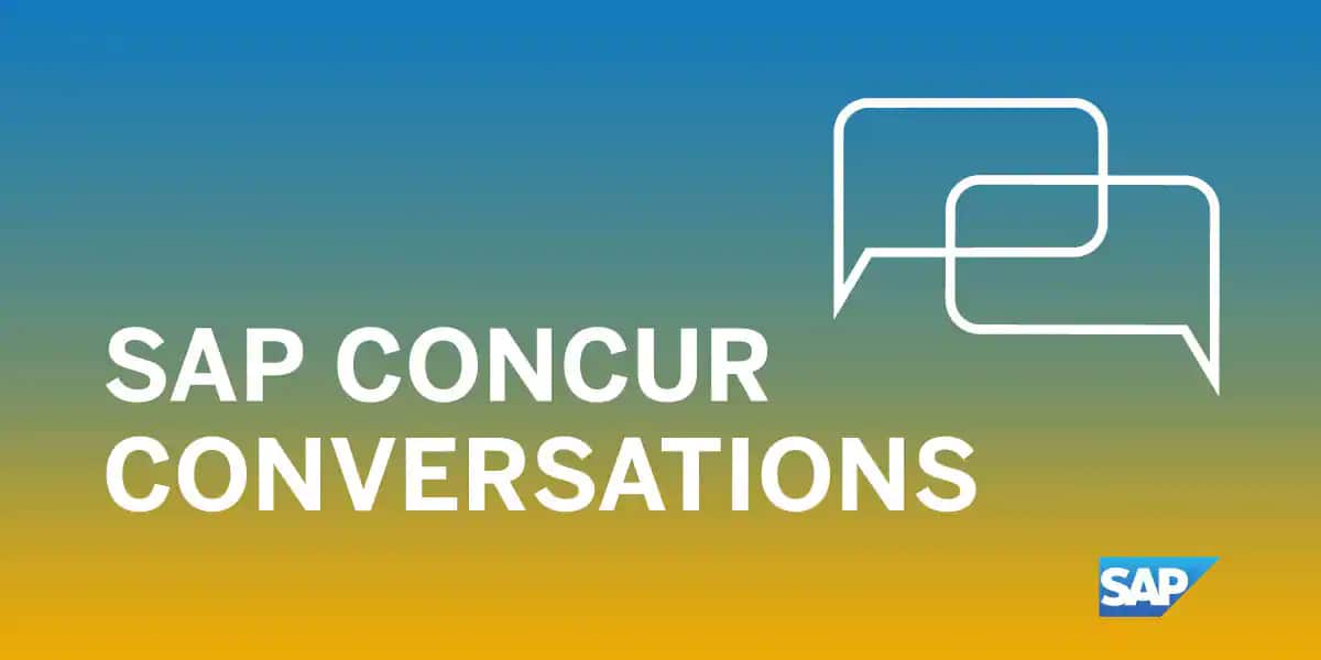 SAP Concur Conversations Podcast标志